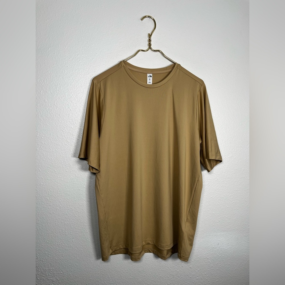 The North Face Men's Short Sleeve Tan Tee size medium new with tags